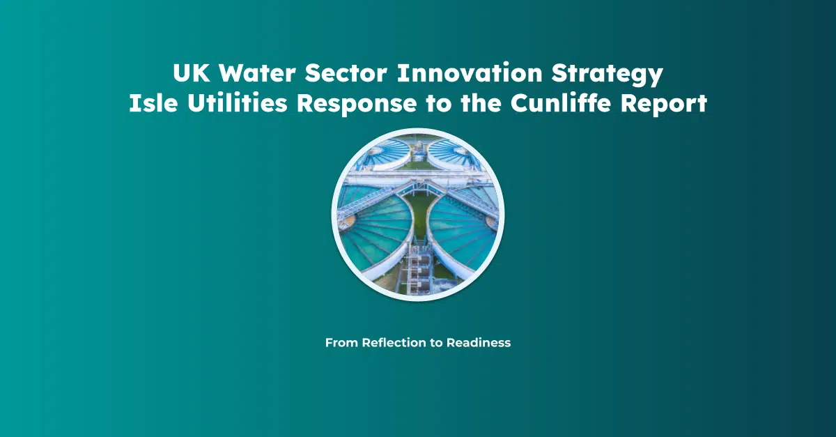 UK water sector innovation strategy